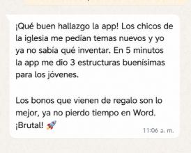 Testimonio de Líder de jóvenes